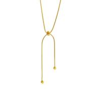ZIAFRPN Acciaio Inossidabile retrò Creativo Design Unico Collana Regolabile Moda Femminile Semplice per Tutte Le Partite Catena della clavicola d'oro