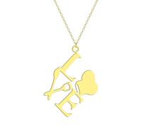 ZIAFRPN Amore Chef San Valentino Regalo Gioielli Semplici Gioielli