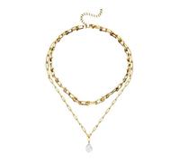 ZIAFRPN Barocco Perla Girocollo Collana per Le Donne Perle d'Acqua Dolce Pendente Collane Hip Hop Gioielli Insegnante Regali