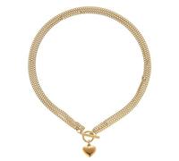 ZIAFRPN Catena Cuore Pendente Collane per La Donna Toggle Choker s Day Gioielli Insegnante Regali
