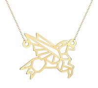 ZIAFRPN collane da Uomo Collana Amicizia Origami Pegasus Flying Horse Collana Donne Mitologia Gioielli Carino Animale Pendente Collana Regalo