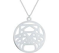 ZIAFRPN Collane da Uomo Collana di Amicizia Geometrica Granchio Origami Collana Donne Carino Mare Animale Oceano Gioielli Mare Pendente Collana Regalo