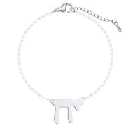 ZIAFRPN Ebraismo ebraico Chai bracciali per Le Donne Spupernatural Talismano amuleto Gioielli Hanukkah Bat Mitzvah Regalo