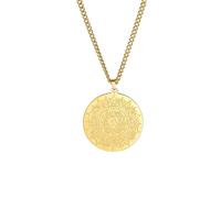 ZIAFRPN Fiore di Loto Om Simbolo Ciondolo Collana Mandala Yoga Inspirational Meditazione collane Gioielli