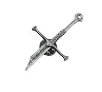 ZIAFRPN Gioco Aragorn Spada Spezzata Movie Badge Narsil Spilla per Le Donne degli Uomini del Partito Accessori di Moda Gioielli Regalo