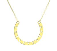 ZIAFRPN Gioielli a Ferro di Cavallo Temperamento Maschile e Femminile Gioielli Americani