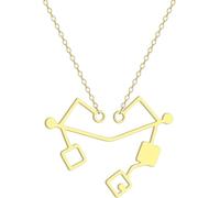 ZIAFRPN Gioielli Hollow Heart of Etheria Ciondolo Collana per Le Donne Ragazze She-ra's Safe Heart Charm Collo Catena Gioielli Regalo