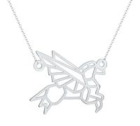 ZIAFRPN Gioielli Origami Pegaso Collana Cavallo Volante Ciondolo Mitico Collana Mitologia Gioielli Regalo per Il Suo Regalo