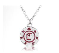 ZIAFRPN Gli Strumenti mortali Città delle Ossa Collana Vintage Angelic Power Runes Shadowhunters Collana per i Fan