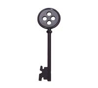 ZIAFRPN Horror Anime Coraline & la Porta Segreta Grande Chiave Ciondolo Coraline Portachiavi Cosplay Fan Regalo Uomini Donne Zaino Gioielli