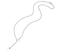 ZIAFRPN Letterario Autunno nicchia Luce Lusso ECG stetoscopio Collana ins Stile Violino da Donna Gioielli