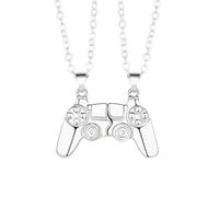 ZIAFRPN Moda Controller Magnetico per Giochi Collana Coppia Gamepad Creativo Collane Ciondoli Amanti Buon Amico Migliore Collana Regali Regali