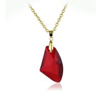 ZIAFRPN Moda Film Fascino Stregone Filosofo Collana di Pietra Magica Rosso Acrilico Pendente Potter Gioielli per Gli Uomini Donne Regali