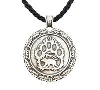 ZIAFRPN Moda Nordic Bear Paw Pendente Slavo Dio Warding Veles Amuleto Talismano Vichingo Collana Uomo prezzie