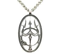 ZIAFRPN Moda Shiva Tridente E Serpente Pendente Trishula E Ouroboros Gioielli Collana per Gli Uomini Donne Amuleto Indiano prezzie