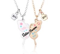 ZIAFRPN Moda Sorella Forever Farfalla Magnete Collana per Le Donne alla Moda Insetto Clavicola Catena BFF Migliori Amici Gioielli Regali 2025