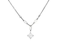 ZIAFRPN n Strega Nodo Collana Buona Fortuna Nodo Irlandese Spirituale Celtico Charm Sacra Croce Collana Gioielli