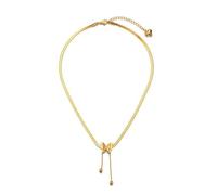 ZIAFRPN Nicchia di Design delle Donne Luce di Lusso Farfalla Ciondolo Moda Delicato Serpente Osso Catena Collana Gioielli
