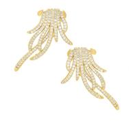 ZIAFRPN Orecchini a Cerchio Irregolari Completi con abbaglianti Accessori per Orecchie cubiche Chic per Gioielli alla Moda da Sposa da Donna
