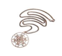 ZIAFRPN per Uomini Donne Esagramma Ciondoli Gioielli Spirituali Festa di Nozze Regalo di Festa per Gli Uomini E Le Donne Gioielli Quotidiani
