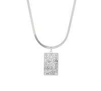 ZIAFRPN Piccoli tarocchi LA Stella Stella Ciondolo Serpente Osso Catena Donna Luce Lusso Collana Gioielli