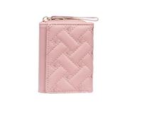 ZIAFRPN Portafoglio da Donna Corto, Semplice Ricamato Amore PU Zero Portafoglio Multi Card Portafoglio Piccolo Portafoglio Portafoglio Clip Card Borsa