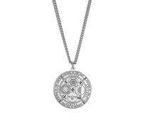 ZIAFRPN Quattro potenti arcangeli Ciondolo Collana Il Sigillo di Quattro imperatori Regno degli Spiriti Governo Gioielli