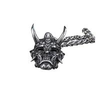 ZIAFRPN s Gioielli Non Sbiadire Mai in Acciaio Inox IC Demone Uomini Collana con Scatola Come Regalo