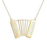 ZIAFRPN Singer Music Ciondolo Collana Musicale Classico Sinfonia Regalo per Donna Uomo Capretto Bambino Gioielli