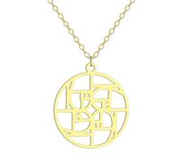 ZIAFRPN Spirale di Fibonacci Spirale di Fibonacci Matematica Regalo Gioielli