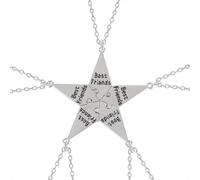 ZIAFRPN y2k Buon Amico Collana Stella Gioielli 5 Sorelle Homecoming Festa Celebrazione Versatili Accessori Squisiti 2025