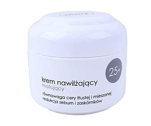 Ziaja 25, crema opaca idratante per il viso, adatta per pelli grasse, 50 ml