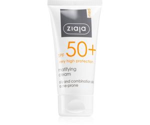 Ziaja Med Protecting UVA + UVB crema abbronzante opacizzante viso SPF 50+ 50 ml