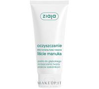 Ziaja Pasta esfoliante detergente profonda Manuka Tree Purificante 75 ml - Pasta esfoliante viso