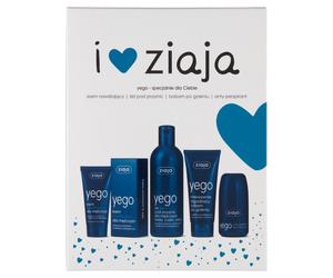 Ziaja Yego Set: Crema Idratante + Balsamo Dopobarba + Deodorante + Gel 3in1