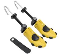 Ziaphsol Calzascarpe con calzascarpe, giallo, EU 41-46, in plastica e ferro, 43 x 10 x 7 cm, set per allargare e allargare, per stivali e scarpe da ginnastica nella vita quotidiana