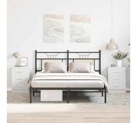 Ziaphsol Comodini, 2 pezzi, bianco, 38 x 35 x 56 cm, in legno con 3 cassetti, per camera da letto, elegante console notturna