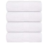 Ziaphsol Frog, 4 asciugamani per ospiti, 30 x 50 cm, 360 g/m², 100% cotone, assorbenti e morbidi, per bagno, WC degli ospiti, spa, sauna e vita quotidiana