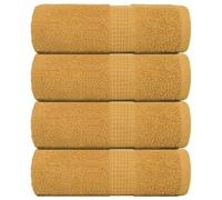 Ziaphsol Frog - Set di 4 guanti da bagno, 30 x 30 cm, 360 g/m², 100% cotone, spugna assorbente, per asciugamani, ospiti, bagno e doccia nella vita di tutti i giorni