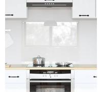 Ziaphsol Pannello posteriore da cucina in vetro temperato trasparente, 80 x 60 cm, per interni, facile da pulire, resistente al calore, con necessità di montaggio, come pannello posteriore della