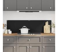 Ziaphsol Pareti da cucina in vetro temperato, set da 2 pezzi, 70 x 40 cm, 6 mm di spessore, resistenti al calore fino a 240 °C, paraspruzzi per cucina, facili da pulire e da montare
