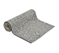 Ziaphsol Pellicola grigia, 400 x 60 cm, in tessuto non tessuto PP e adesivo impermeabile, per laghetti, fontane, cascate, ruscelli, giardino, terrazza, balcone, decorazione e bordi puliti