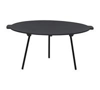 Ziaphsol Piastra per barbecue in ghisa da 44 cm, per falò, barbecue a sfera, per arrostire il balcone e la terrazza, per un calore uniforme