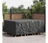 Ziaphsol Rivestimento per mobili in tinta unita, nero, 240 x 190 x 90 cm, tessuto impermeabile 210D, per mobili da giardino, terrazza, balcone, protezione dalle intemperie e per l'inverno