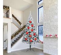 Ziaphsol Set di 4 palline per albero di Natale XXL, in plastica, 20 x 20 x 20 cm, con passante per appenderle, per rami di abete, decorazione dell'Avvento in soggiorno