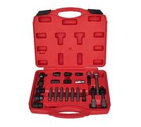 Ziaphsol Set di punte e chiavi a bussola per alternatore, 22 pezzi, con profilo T50 T, XZN e punta esagonale, azionamento da 1 2", custodia per auto, moto, officina, riparazione e montaggio