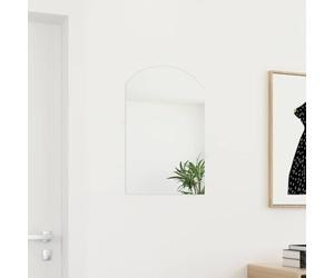 Ziaphsol Specchio da parete in vetro, 60 x 40 cm, senza cornice, per camera da letto, soggiorno, corridoio, riflesso chiaro per una sensazione visivamente generosa