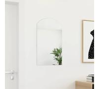 Ziaphsol Specchio da parete in vetro, 70 x 40 cm, senza cornice, riflesso chiaro per camera da letto, soggiorno, corridoio e guardaroba, design minimalista