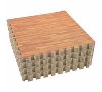 Ziaphsol Tappetino protettivo per piscina, 24 pezzi, in schiuma EVA, 8,64 m², 60 x 60 cm per modulo, tappetino antiscivolo per piscina, isolamento termico