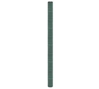 Ziaphsol Telo anti-erbacce verde, 2 x 25 m, in polipropilene, 60 g/m², permeabile all'acqua, per sentieri da giardino, giardini rocciosi, aiuole rialzate, terrazze, per protezione dalle erbacce